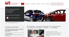 Desktop Screenshot of kfz-sachverstaendiger-hh.de